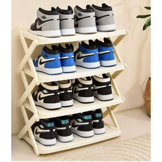 SS – Gun Grey伸ensible Shoe Stand
